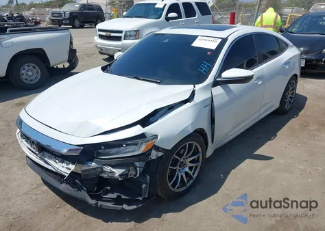 2020 Honda Insight Touring from USA, damaged, VIN 19XZE4F90LE013347